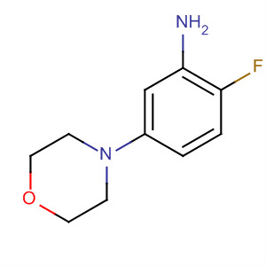 2-Fluoro-5-morpholin-4-yl-phenylamineStructure,500206-01-9Structure 2-Fluoro-5-morpholin-4-yl-phenylamine Structure,500206-01-9Structure