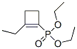 Phosphonic acid, (2-ethyl-1-cyclobuten-1-yl)-, diethyl ester (9ci)Structure,500545-58-4Structure Phosphonic acid, (2-ethyl-1-cyclobuten-1-yl)-, diethyl ester (9ci) Structure,500545-58-4Structure