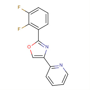 2-(2,3-Difluorophenyl)-4-(pyridin-2-yl)-1,3-oxazoleStructure,502422-34-6Structure 2-(2,3-Difluorophenyl)-4-(pyridin-2-yl)-1,3-oxazole Structure,502422-34-6Structure