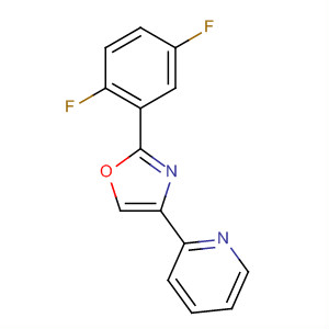 2-(2,5-Difluorophenyl)-4-(pyridin-2-yl)-1,3-oxazoleStructure,502422-35-7Structure 2-(2,5-Difluorophenyl)-4-(pyridin-2-yl)-1,3-oxazole Structure,502422-35-7Structure