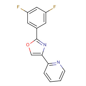 2-(3,5-Difluorophenyl)-4-(pyridin-2-yl)-1,3-oxazoleStructure,502422-36-8Structure 2-(3,5-Difluorophenyl)-4-(pyridin-2-yl)-1,3-oxazole Structure,502422-36-8Structure