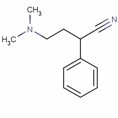 4-(Dimethylamino)-2-phenylbutyronitrileStructure,50599-78-5Structure 4-(Dimethylamino)-2-phenylbutyronitrile Structure,50599-78-5Structure