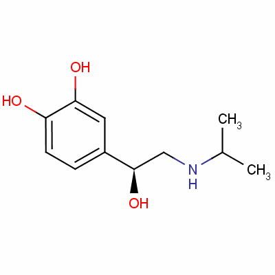 左異丙腎上腺素結(jié)構(gòu)式_51-31-0結(jié)構(gòu)式