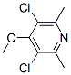 3,5-Dichloro-4-methoxy-2,6-dimethylpyridineStructure,51050-42-1Structure 3,5-Dichloro-4-methoxy-2,6-dimethylpyridine Structure,51050-42-1Structure