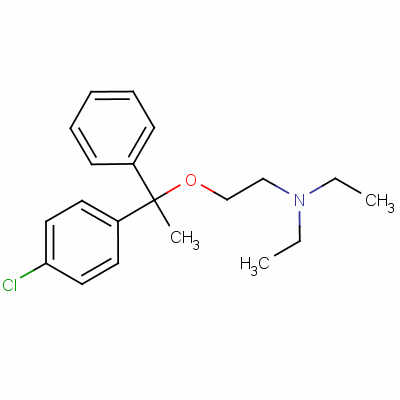 氯苯他明結(jié)構(gòu)式_511-46-6結(jié)構(gòu)式