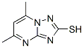 5,7-Dimethyl[1,2,4]triazolo[1,5-a]pyrimidin-2-ylhydrosulfide Structure,51646-17-4Structure