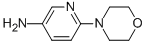 6-Morpholinopyridin-3-amineStructure,52023-68-4Structure 6-Morpholinopyridin-3-amine Structure,52023-68-4Structure