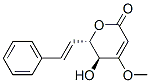 (5S,6s)-5,6-二氫-5-羥基-4-甲氧基-6-[(e)-2-苯基乙烯]-2H-吡喃-2-酮結(jié)構(gòu)式_52247-80-0結(jié)構(gòu)式