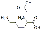 L-賴(lài)氨酸醋酸鹽結(jié)構(gòu)式_52315-76-1結(jié)構(gòu)式