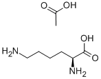 L-賴氨酸乙酸酯結構式_52315-92-1結構式