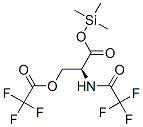 N,o-雙(三氟乙?；?-l-絲氨酸 三甲基甲硅烷基酯結(jié)構(gòu)式_52558-89-1結(jié)構(gòu)式