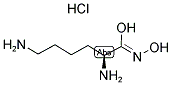 L-賴氨酸氧肟酸鹽酸鹽結(jié)構(gòu)式_52760-35-7結(jié)構(gòu)式