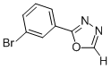 2-(3-Bromophenyl)-1,3,4-oxadiazoleStructure,5378-34-7Structure 2-(3-Bromophenyl)-1,3,4-oxadiazole Structure,5378-34-7Structure