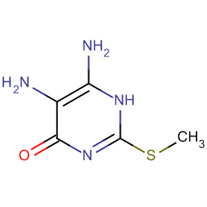 5,6-Diamino-2-(methylsulfanyl)-4(1h)-pyrimidinone Structure,54030-57-8Structure