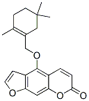 4-[(2,5,5-三甲基-1-環(huán)己烯-1-基)甲氧基]-7h-呋喃并[3,2-g][1]苯并吡喃-7-酮結(jié)構(gòu)式_54278-75-0結(jié)構(gòu)式