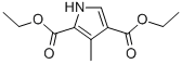 3-Methyl-1H-pyrrole 2,4-dicarboxylic acid diethyl ester Structure,5448-16-8Structure