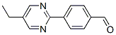Benzaldehyde,4-(5-ethyl-2-pyrimidinyl)-(9ci)Structure,545424-38-2Structure Benzaldehyde,4-(5-ethyl-2-pyrimidinyl)-(9ci) Structure,545424-38-2Structure