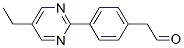 Benzeneacetaldehyde,4-(5-ethyl-2-pyrimidinyl)-(9ci)Structure,545445-67-8Structure Benzeneacetaldehyde,4-(5-ethyl-2-pyrimidinyl)-(9ci) Structure,545445-67-8Structure