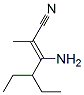 (2Z)-3-氨基-4-乙基-2-甲基-2-己烯腈結(jié)構(gòu)式_549533-54-2結(jié)構(gòu)式