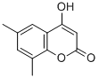 6,8-Dimethyl-4-hydroxycoumarinStructure,55004-76-7Structure 6,8-Dimethyl-4-hydroxycoumarin Structure,55004-76-7Structure