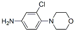 3-Chloro-4-morpholinoaniline Structure,55048-24-3Structure