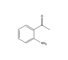 鄰氨基苯乙酮結(jié)構(gòu)式_551-93-9結(jié)構(gòu)式