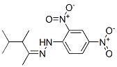 3,4-Dimethyl-2-pentanone 2,4-dinitrophenyl hydrazoneStructure,55103-79-2Structure 3,4-Dimethyl-2-pentanone 2,4-dinitrophenyl hydrazone Structure,55103-79-2Structure