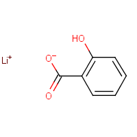 水楊酸鋰結(jié)構(gòu)式_552-38-5結(jié)構(gòu)式