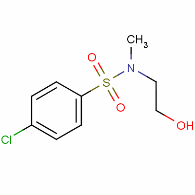 4-Chloro-n-(2-hydroxyethyl)-n-methylbenzenesulphonamideStructure,55281-23-7Structure 4-Chloro-n-(2-hydroxyethyl)-n-methylbenzenesulphonamide Structure,55281-23-7Structure
