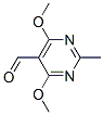 5-Pyrimidinecarboxaldehyde,4,6-dimethoxy-2-methyl-(9ci)Structure,552880-92-9Structure 5-Pyrimidinecarboxaldehyde,4,6-dimethoxy-2-methyl-(9ci) Structure,552880-92-9Structure