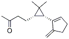 4-[(1S,3r)-2,2-二甲基-3-(5-亞甲基-1-環(huán)戊烯-1-基)環(huán)丙基]-2-丁酮結(jié)構(gòu)式_55304-00-2結(jié)構(gòu)式