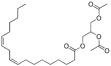 9,12-十八二烯酸 (z,z)-,2,3-雙(乙酰基氧基)丙酯結(jié)構(gòu)式_55320-04-2結(jié)構(gòu)式