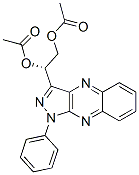 (S)-1-[1-苯基-1H-吡唑并[3,4-b]喹噁啉-3-基]-1,2-乙烷二醇二乙酸酯結(jié)構(gòu)式_55591-20-3結(jié)構(gòu)式