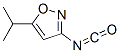 Isoxazole, 3-isocyanato-5-(1-methylethyl)-(9ci)Structure,55809-55-7Structure Isoxazole, 3-isocyanato-5-(1-methylethyl)-(9ci) Structure,55809-55-7Structure