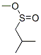2-Methyl-1-propanesulfinic acid methyl esterStructure,56909-12-7Structure 2-Methyl-1-propanesulfinic acid methyl ester Structure,56909-12-7Structure