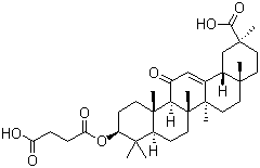 甘草次酸結(jié)構(gòu)式_5697-56-3結(jié)構(gòu)式