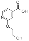 4-Pyridinecarboxylicacid,2-(2-hydroxyethoxy)-(9ci)Structure,570408-53-6Structure 4-Pyridinecarboxylicacid,2-(2-hydroxyethoxy)-(9ci) Structure,570408-53-6Structure