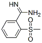 2-(Methylsulfonyl)benzamidineStructure,57076-00-3Structure 2-(Methylsulfonyl)benzamidine Structure,57076-00-3Structure
