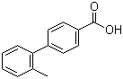 2-甲基-聯(lián)苯-4-羧酸結(jié)構(gòu)式_5748-43-6結(jié)構(gòu)式