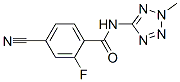 Benzamide,4-cyano-2-fluoro-n-(2-methyl-2h-tetrazol-5-yl)-(9ci)Structure,578723-64-5Structure Benzamide,4-cyano-2-fluoro-n-(2-methyl-2h-tetrazol-5-yl)-(9ci) Structure,578723-64-5Structure