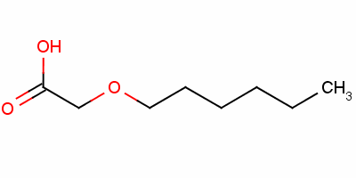 (Hexyloxy)acetic acidStructure,57931-25-6Structure (Hexyloxy)acetic acid Structure,57931-25-6Structure