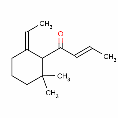 (E,e)-1-(6-ethylidene-2,2-dimethylcyclohexyl)-2-buten-1-oneStructure,57935-01-0Structure (E,e)-1-(6-ethylidene-2,2-dimethylcyclohexyl)-2-buten-1-one Structure,57935-01-0Structure