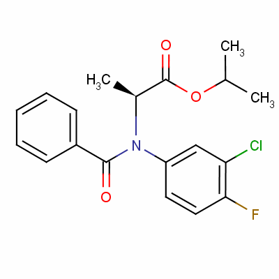 L-麥草氟異丙酯結(jié)構(gòu)式_57973-67-8結(jié)構(gòu)式