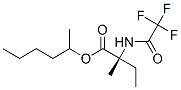 N-(trifluoroacetyl)-l-isovaline 1-methylpentyl esterStructure,57983-77-4Structure N-(trifluoroacetyl)-l-isovaline 1-methylpentyl ester Structure,57983-77-4Structure