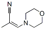 2-Propenenitrile,2-methyl-3-(4-morpholinyl)-,(z)-(9ci)Structure,57988-64-4Structure 2-Propenenitrile,2-methyl-3-(4-morpholinyl)-,(z)-(9ci) Structure,57988-64-4Structure