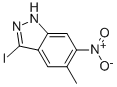 3-Iodo-5-methyl-6-nitro-1h-indazoleStructure,586330-45-2Structure 3-Iodo-5-methyl-6-nitro-1h-indazole Structure,586330-45-2Structure