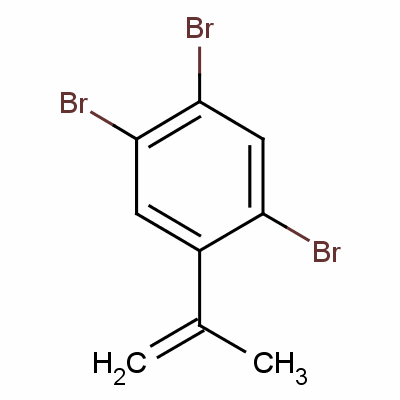 2,4,5-Tribromo-alpha-methylstyreneStructure,58683-72-0Structure 2,4,5-Tribromo-alpha-methylstyrene Structure,58683-72-0Structure