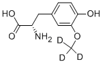 3-甲氧基-L-酪氨酸-D3結(jié)構(gòu)式_586954-09-8結(jié)構(gòu)式