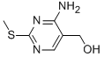 (4-Amino-2-(methylthio)pyrimidin-5-yl)methanol Structure,588-36-3Structure