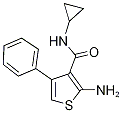 3-Thiophenecarboxamide,2-amino-n-cyclopropyl-4-phenyl-(9ci)Structure,590355-70-7Structure 3-Thiophenecarboxamide,2-amino-n-cyclopropyl-4-phenyl-(9ci) Structure,590355-70-7Structure